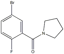 1-(5-bromo-2-fluorobenzoyl)pyrrolidine