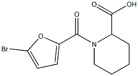 1-(5-bromo-2-furoyl)piperidine-2-carboxylic acid