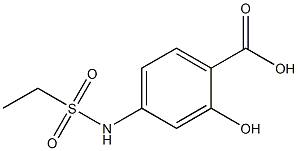 4-[(ethylsulfonyl)amino]-2-hydroxybenzoic acid