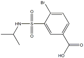 4-bromo-3-(propan-2-ylsulfamoyl)benzoic acid