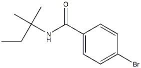 4-bromo-N-(1,1-dimethylpropyl)benzamide