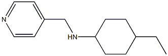 4-ethyl-N-(pyridin-4-ylmethyl)cyclohexan-1-amine