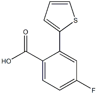 4-fluoro-2-thien-2-ylbenzoic acid