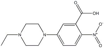 5-(4-ethylpiperazin-1-yl)-2-nitrobenzoic acid