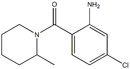 5-chloro-2-[(2-methylpiperidin-1-yl)carbonyl]aniline Structural