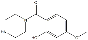 5-methoxy-2-(piperazin-1-ylcarbonyl)phenol