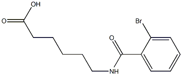 6-[(2-bromobenzoyl)amino]hexanoic acid