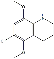 6-chloro-5,8-dimethoxy-1,2,3,4-tetrahydroquinoline