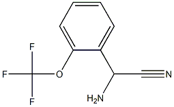 amino[2-(trifluoromethoxy)phenyl]acetonitrile