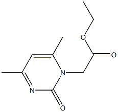 ethyl 2-(4,6-dimethyl-2-oxo-1,2-dihydropyrimidin-1-yl)acetate