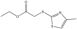 ethyl 2-[(4-methyl-1,3-thiazol-2-yl)sulfanyl]acetate