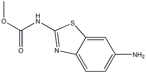 methyl N-(6-amino-1,3-benzothiazol-2-yl)carbamate Structural