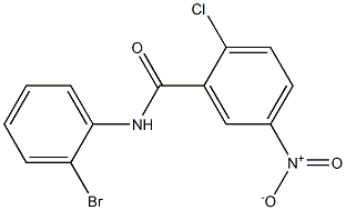 N-(2-bromophenyl)-2-chloro-5-nitrobenzamide