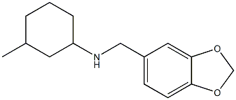 N-(2H-1,3-benzodioxol-5-ylmethyl)-3-methylcyclohexan-1-amine