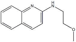 N-(2-methoxyethyl)quinolin-2-amine Structural