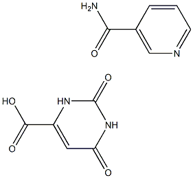 orotic acid nicotinmide Structural