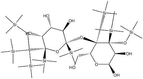 Octatrimethylsilyl D-Lactose Structural