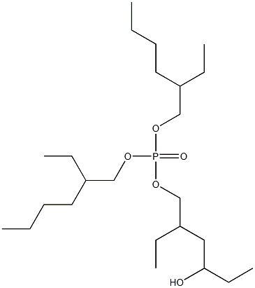 Di-(2-Ethylhexyl) (2-Ethyl-4-Hydroxyhexyl) Phosphate Structural