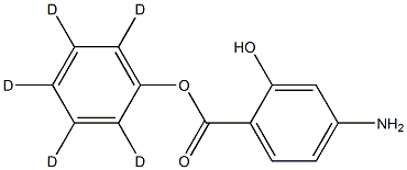 Phenyl-d5 4-Aminosalicylate Structural