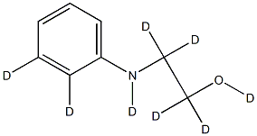 DL-Phenylethanolamine-d8 Structural