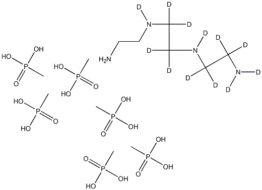 Triethylenetetraminehexakis(methylphosphonic Acid)-d12 Structural