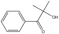 2-hydroxy-2-methylpropiophenone Structural