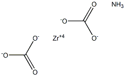 Amine zirconium carbonate