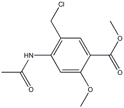 Methyl 4-acetamido-5-(chloromethyl)-2-methoxybenzoate