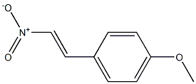 4-METHOXY-TRANS-BETA-NITROSTYRENE Structural