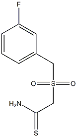 2-(3-FLUOROPHENYLMETHANESULPHONYL)THIOACETAMIDE