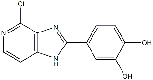 4-(4-chloro-1H-imidazo[4,5-c]pyridin-2-yl)benzene-1,2-diol