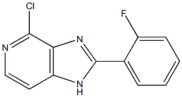 4-chloro-2-(2-fluorophenyl)-1H-imidazo[4,5-c]pyridine