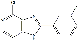 4-chloro-2-(3-methylphenyl)-1H-imidazo[4,5-c]pyridine