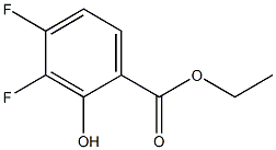 3,4-DIFLUORO-2-HYDROXYBENZOIC ACID ETHYL ESTER