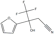 4,4,4-TRIFLUORO-3-(2-FURYL)-3-HYDROXYBUTANENITRILE