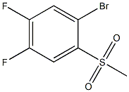 1-BROMO-4,5-DIFLUORO-2-METHYLSULFONYLBENZENE