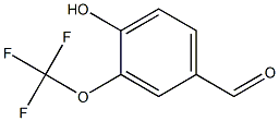 4-HYDROXY-3-(TRIFLUOROMETHOXY)BENZALDEHYDE 97% Structural