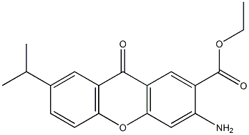 ETHYL 3-AMINO-7-ISOPROPYL-9-OXO-9H-XANTHENE-2-CARBOXYLATE