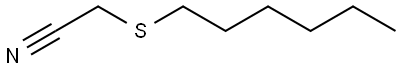N-HEXYLTHIOACETONITRILE Structural