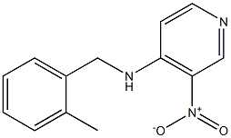 (3-NITROPYRIDIN-4-YL)-(2-METHYL-BENZYL)-AMINE