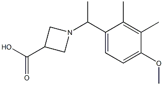 1-[1-(4-METHOXY-2,3-DIMETHYLPHENYL)ETHYL]AZETIDINE-3-CARBOXYLIC ACID