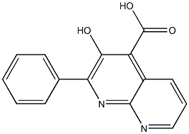 3-HYDROXY-2-PHENYL-1,8-NAPHTHYRIDINE-4-CARBOXYLIC ACID