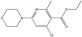 4-CHLORO-2-METHYL-6-MORPHOLIN-4-YL-NICOTINIC ACID ETHYL ESTER