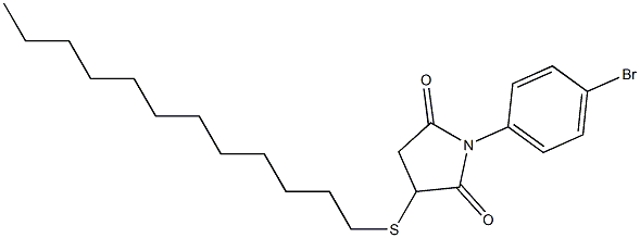 1-(4-bromophenyl)-3-(dodecylsulfanyl)dihydro-1H-pyrrole-2,5-dione