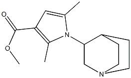 methyl 1-(1-azabicyclo[2.2.2]oct-3-yl)-2,5-dimethyl-1H-pyrrole-3-carboxylate