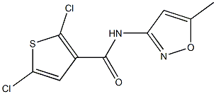 N3-(5-methylisoxazol-3-yl)-2,5-dichlorothiophene-3-carboxamide