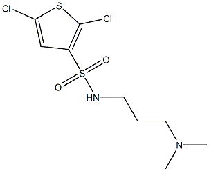 N3-[3-(dimethylamino)propyl]-2,5-dichlorothiophene-3-sulfonamide