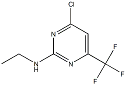 4-chloro-N-ethyl-6-(trifluoromethyl)-2-pyrimidinamine