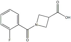 1-(2-fluorobenzoyl)-3-azetanecarboxylic acid