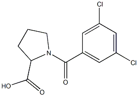 1-(3,5-dichlorobenzoyl)pyrrolidine-2-carboxylic acid